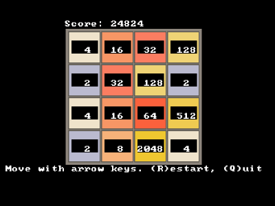 2048 in QBasic